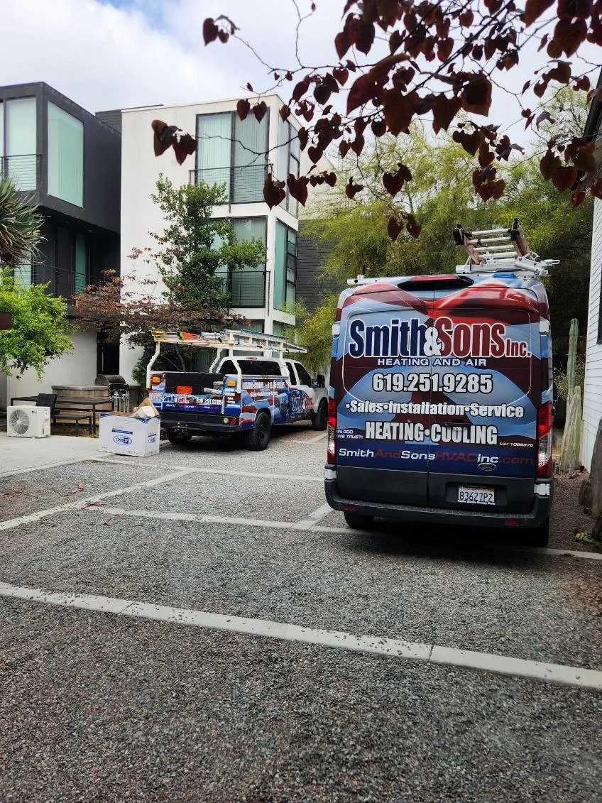 Furnace Repair work by Smith & Sons Heating and Air